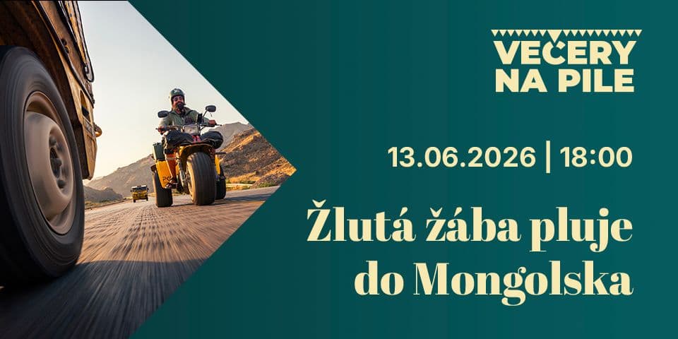 Žlutá žába pluje do Mongolska 2026